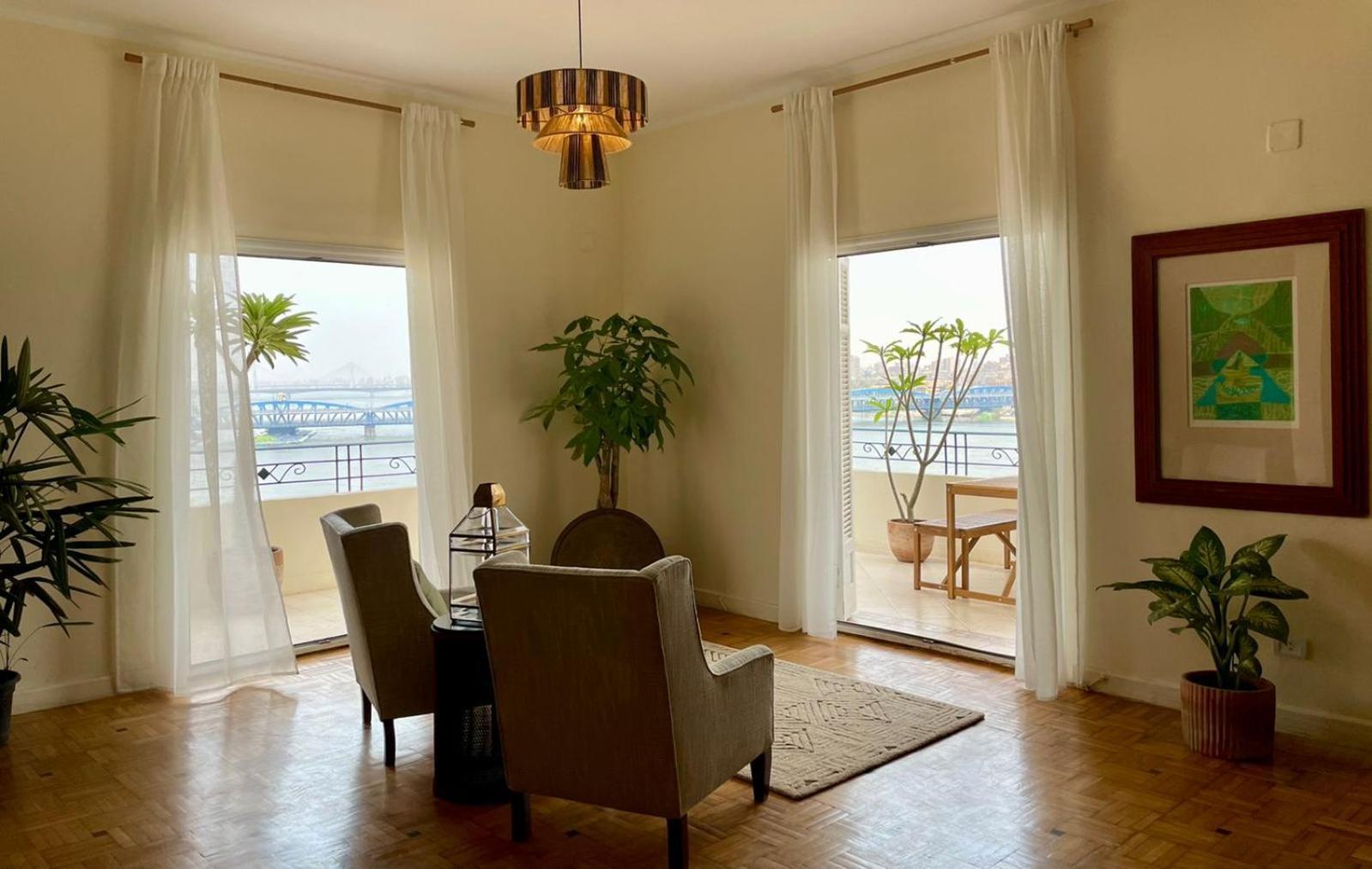 קהיר Luxury On The Nile - Zamalek Apartments מראה חיצוני תמונה